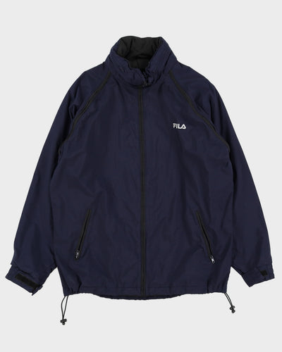 00s Fila Navy Nylon Jacket - L