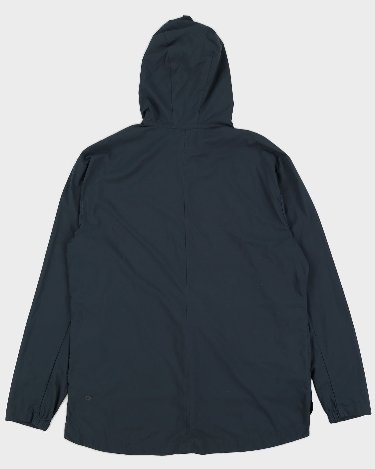 Lululemon Men's Navy Quarter Zip Hooded Jacket - XL