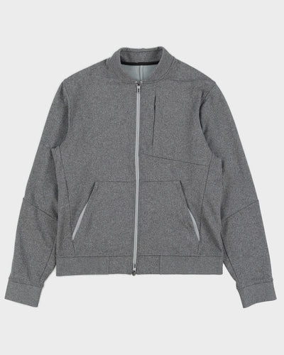 Lululemon Men's Grey Marled Running Jacket - M