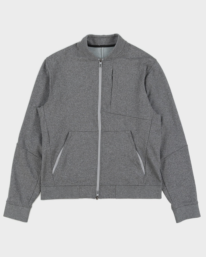 Lululemon Men's Grey Marled Running Jacket - M