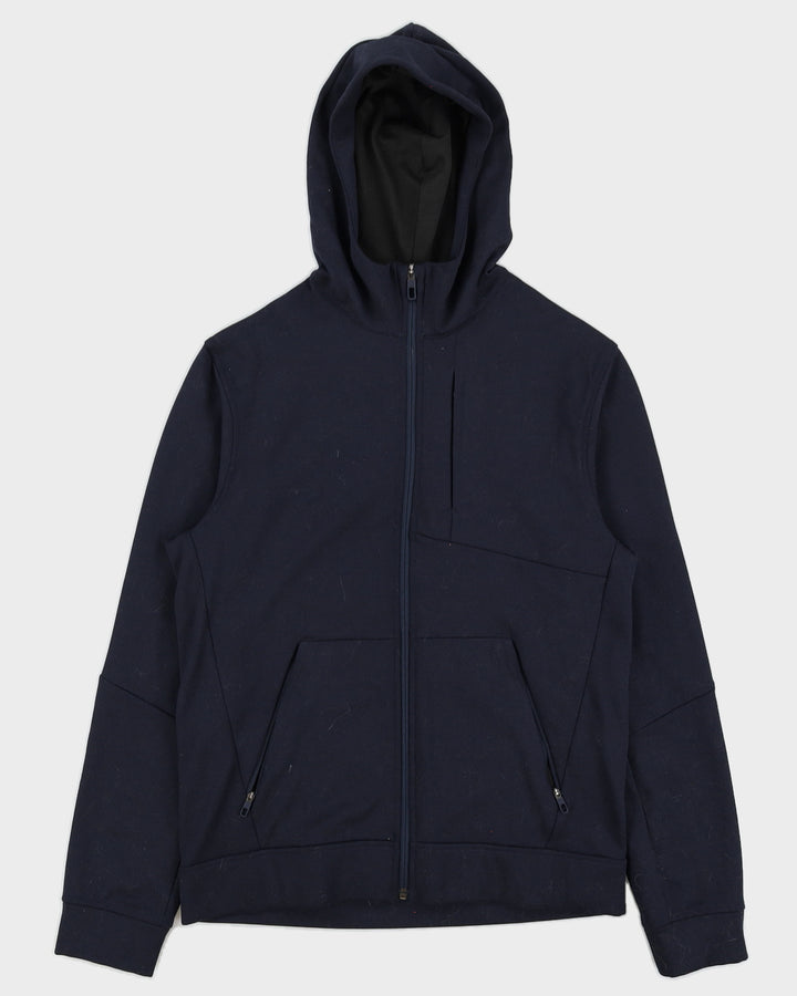 Lululemon Men's Navy Zip Up Hooded Jacket - S