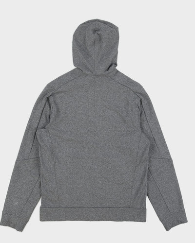 Lululemon Men's Grey Zip Up Hooded Jacket - S