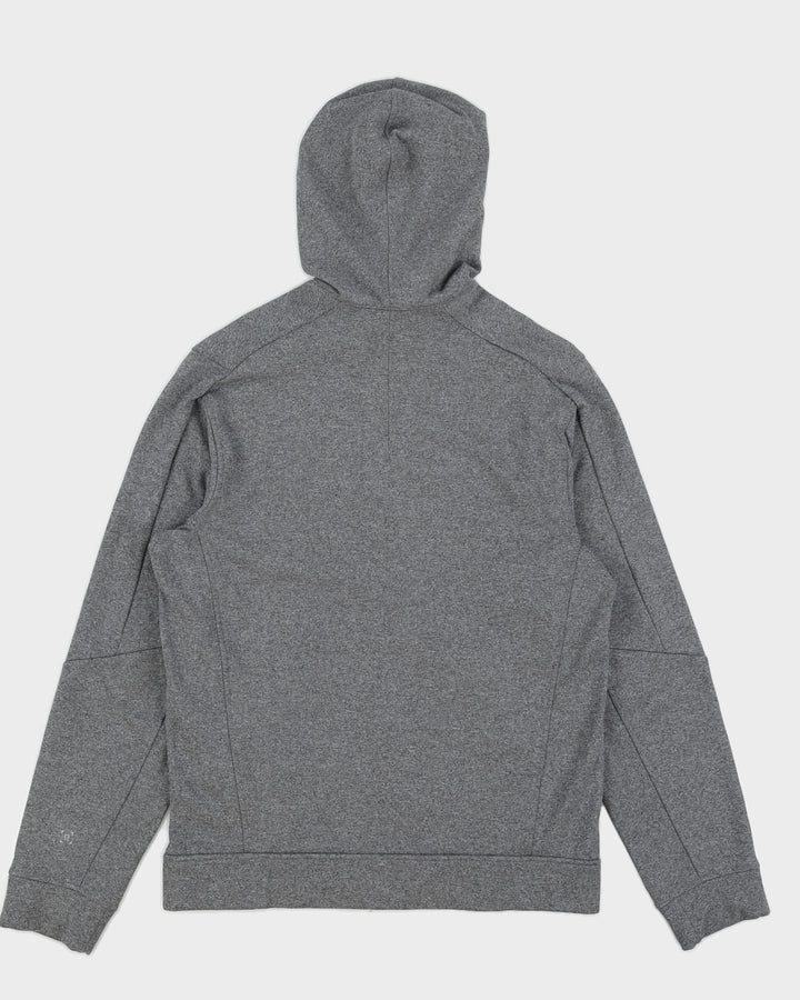 Lululemon Men's Grey Zip Up Hooded Jacket - S