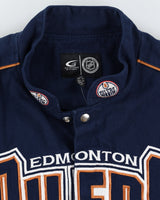 NHL Edmonton Oilers Navy Jacket - XL