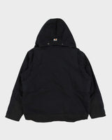 Carhartt Black Canvas Jacket With Detachable Hood - XL