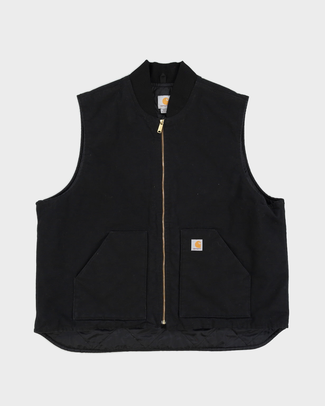 Carhartt Black Canvas Vest - XXXL