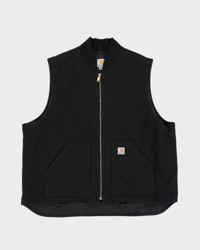 Carhartt Black Canvas Vest - XXXL