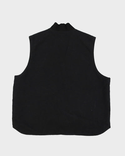 Carhartt Black Canvas Vest - XXXL