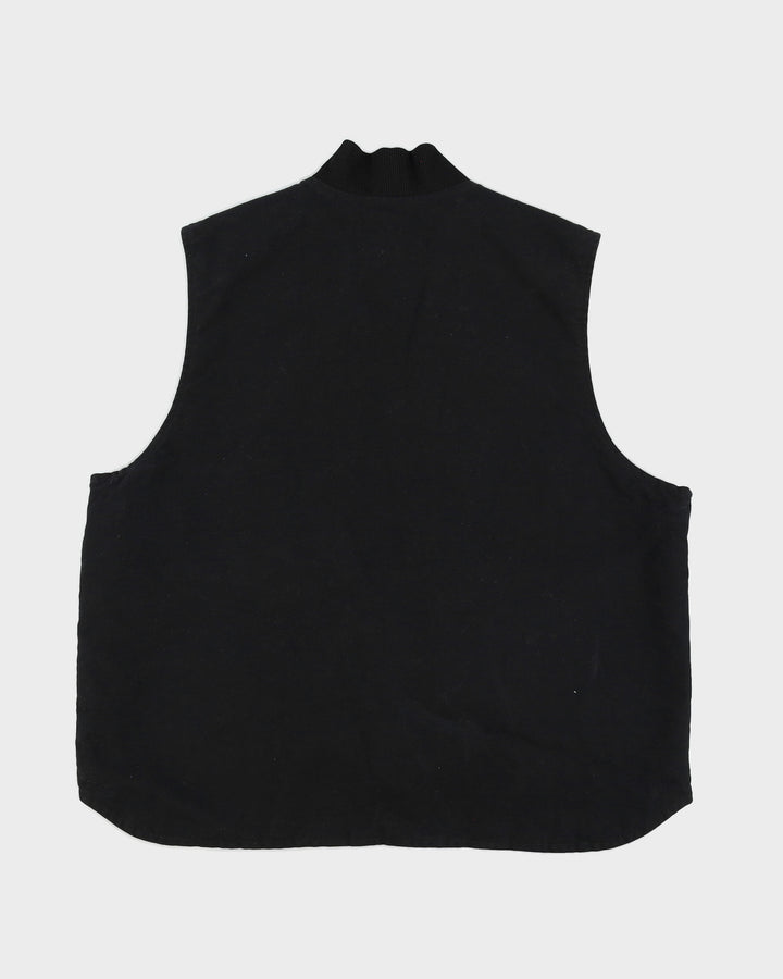 Carhartt Black Canvas Vest - XXXL