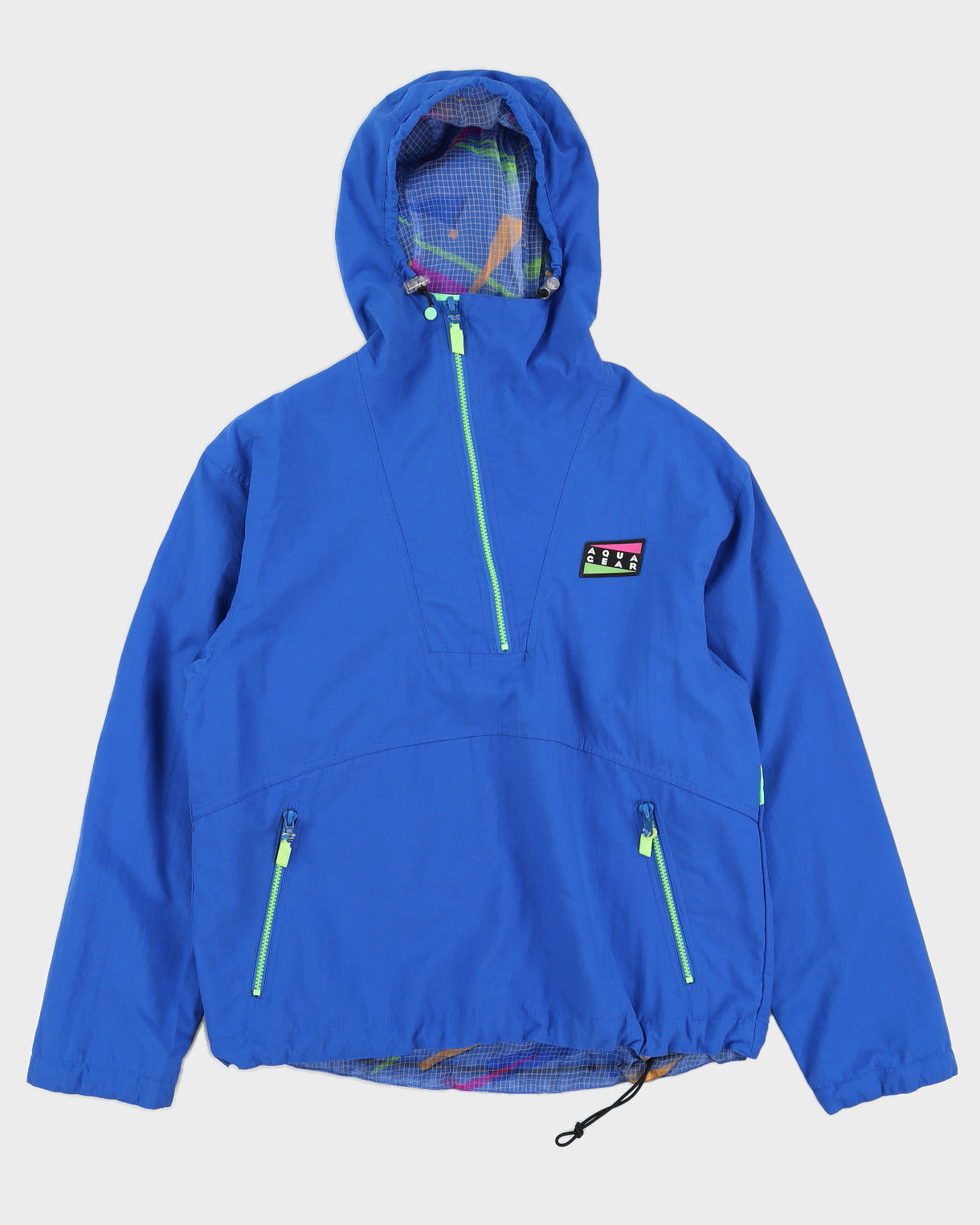 Vintage 90s Nike Aqua Gear Reversible Half Zip Jacket - L