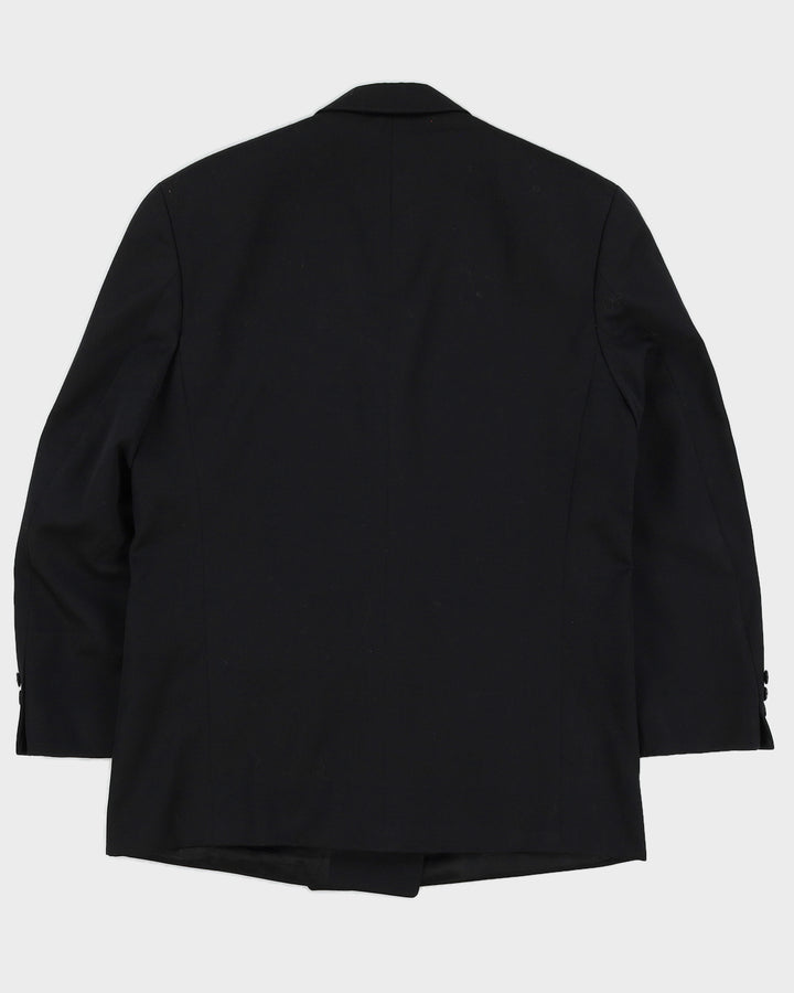 Vintage 90s Club International Black Double Breasted Blazer - M