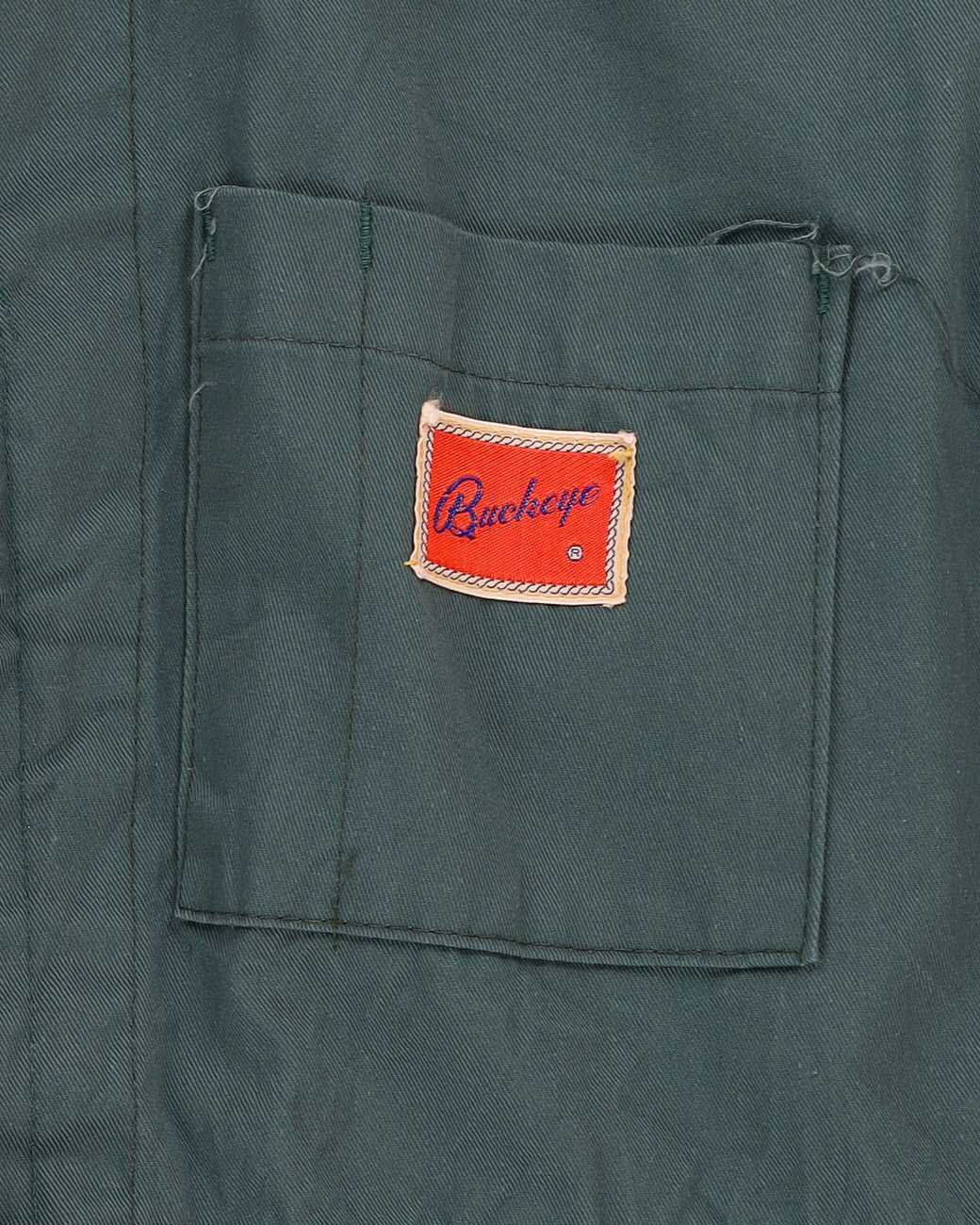 Vintage Buckeye Green Lightweight Overalls - M