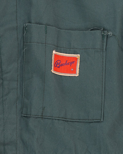 Vintage Buckeye Green Lightweight Overalls - M