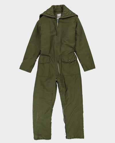 Vintage 80s Sears Padded / Insulated Green Overalls - M