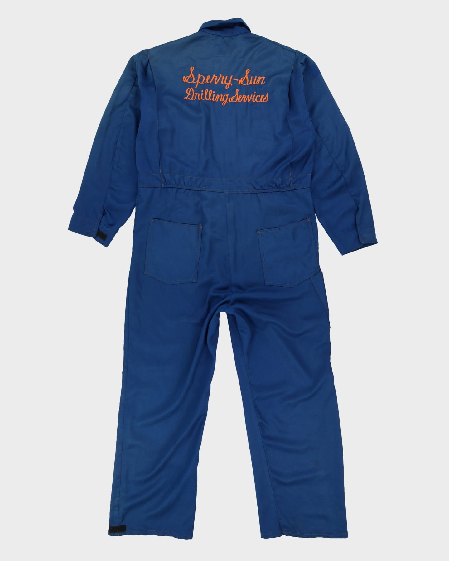 Vintage 80s Spenny-Sun Drilling Services Blue Overalls - 44R