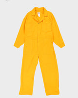 Vintage 80s Actionwest Yellow Coveralls / Overalls - XL