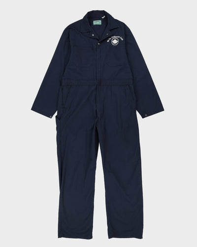 Vintage 80s Hi-To Fisheries Canadian Navy Coveralls / Overalls - L