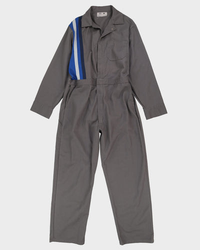 Vintage 80s Grey Workwear Coveralls / Overalls - XL / XXL