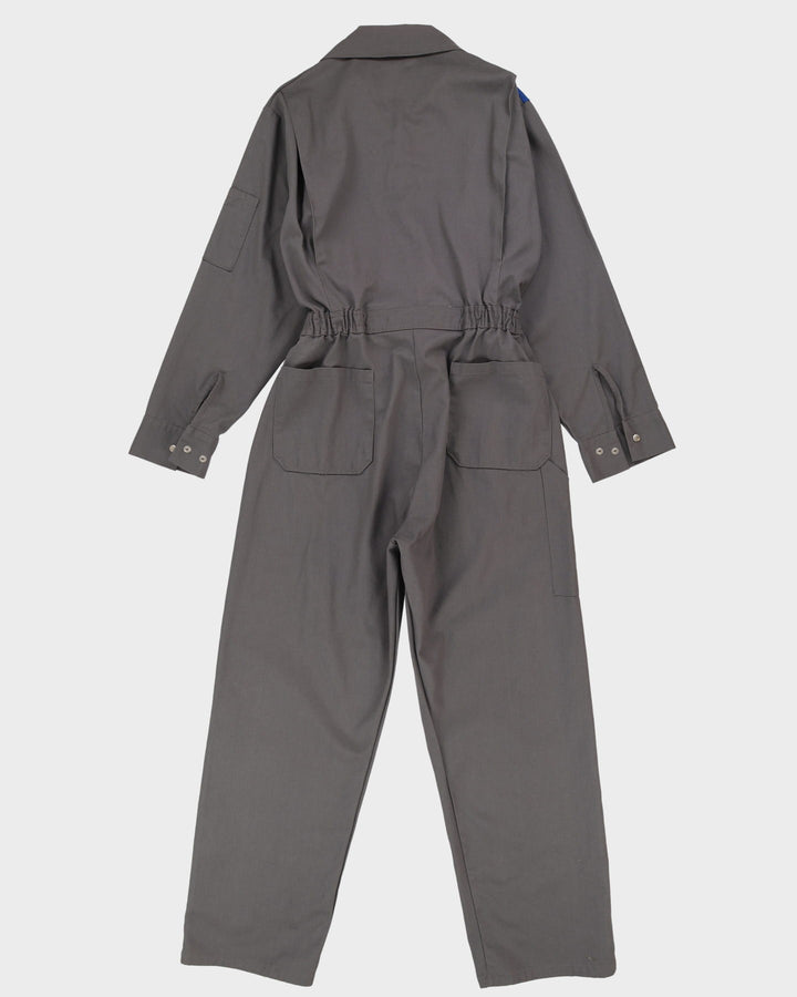 Vintage 80s Grey Workwear Coveralls / Overalls - XL / XXL