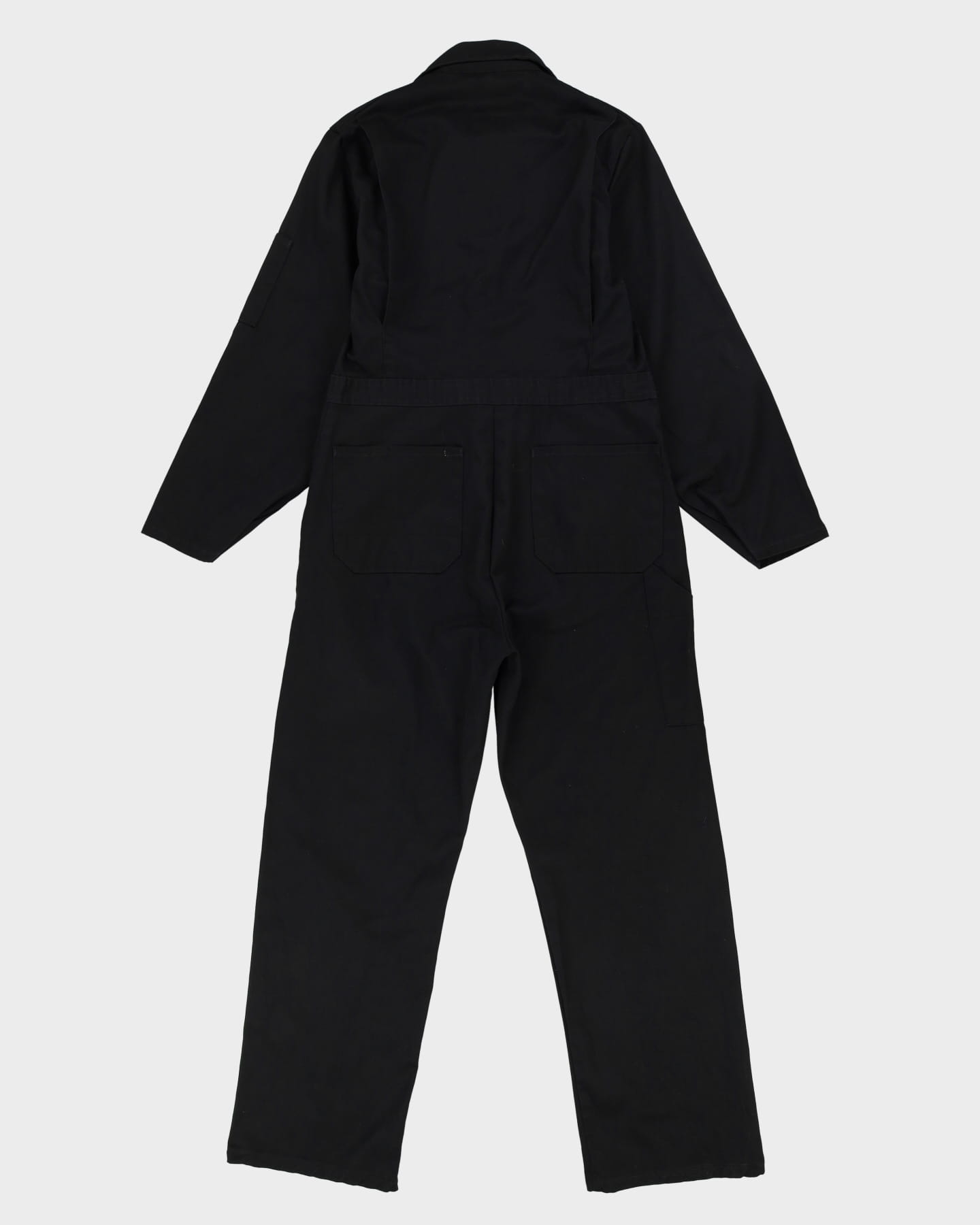 Vintage 90s Nicky Pest Detective Black Workwear Coveralls / Overalls - M