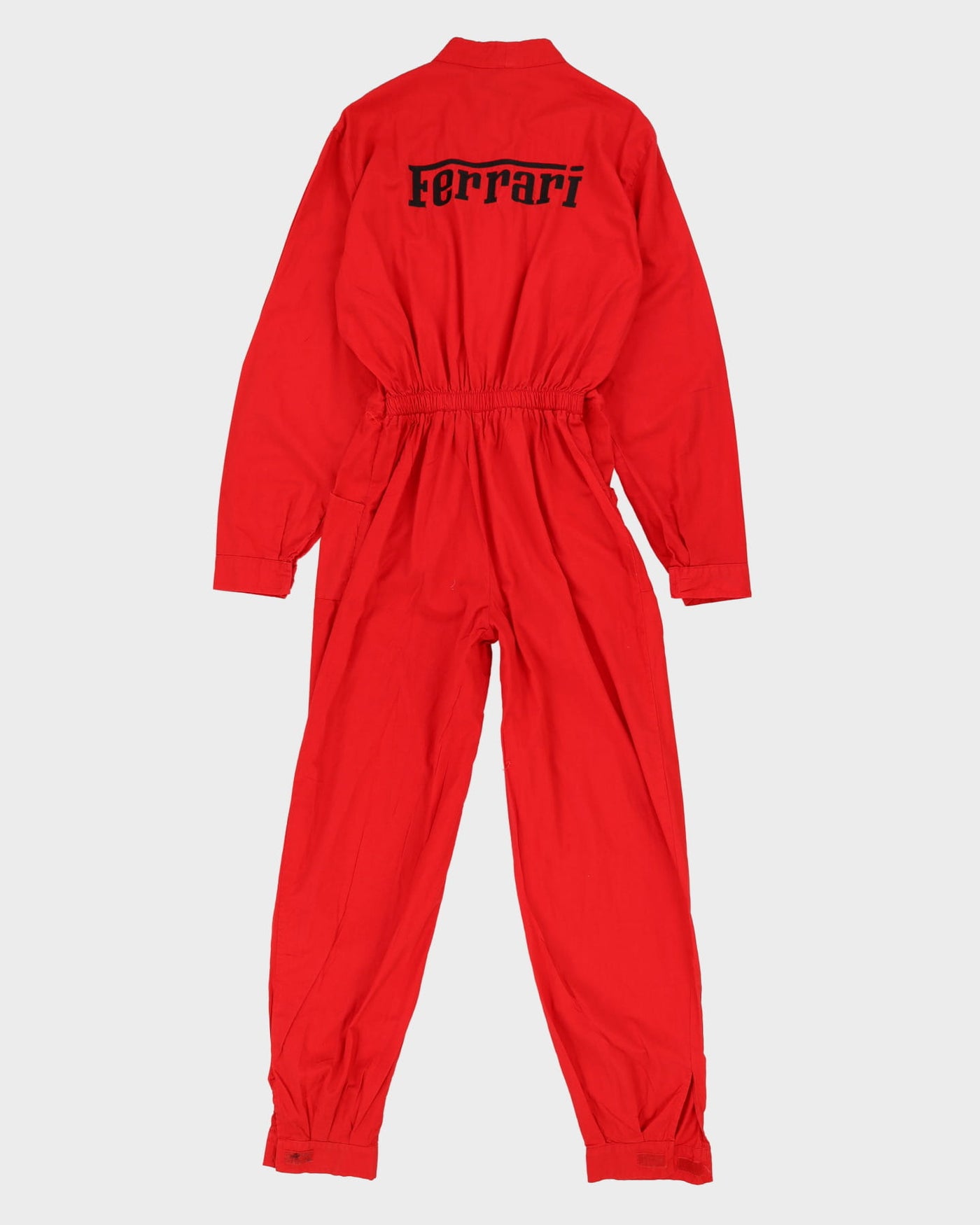 Vintage 90s Ferrari Red Coveralls Overalls M Rokit