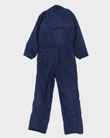 Vintage 80s Mark's Work Warehouse Navy Padded Coveralls / Overalls - S