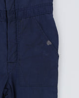 Vintage 80s Mark's Work Warehouse Navy Padded Coveralls / Overalls - S