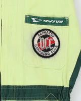 Vintage 80s Daihatsu NGK Green Two Tone Overalls - CH38 W32
