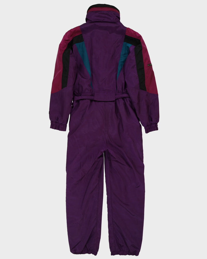 Vintage 90s Jupa Sports Purple / Green Padded Olympic Ski Suit - M