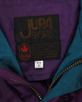 Vintage 90s Jupa Sports Purple / Green Padded Olympic Ski Suit - M