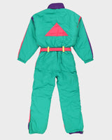 Vintage 90s Club One Multicoloured Ski Suit - S