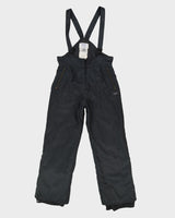 Vintage 80s Ditrani Designs Black Ski Salopettes - L