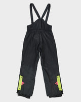 Vintage 80s Ditrani Designs Black Ski Salopettes - L