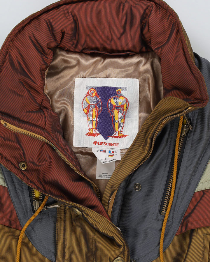 Vintage 80s Descente Gold Ski Suit - S