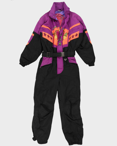 Vintage 90s Reusch Purple Ski Suit - M