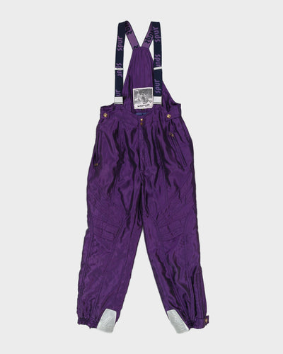 Vintage 90s Spur Purple Salopettes - XL
