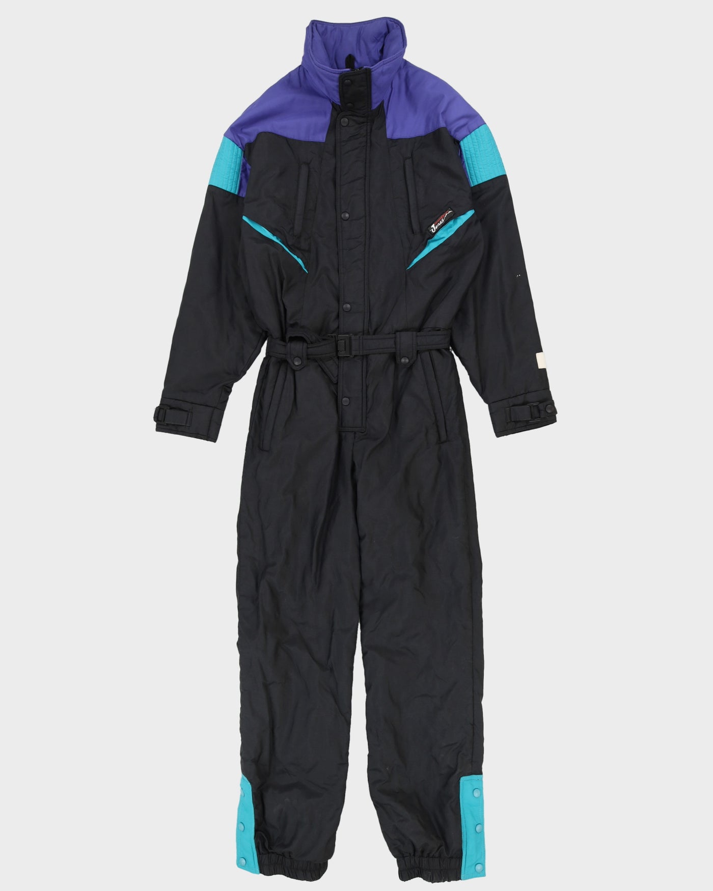 Vintage 90s Jones Vancouver Thinsulate Black Ski Suit - M