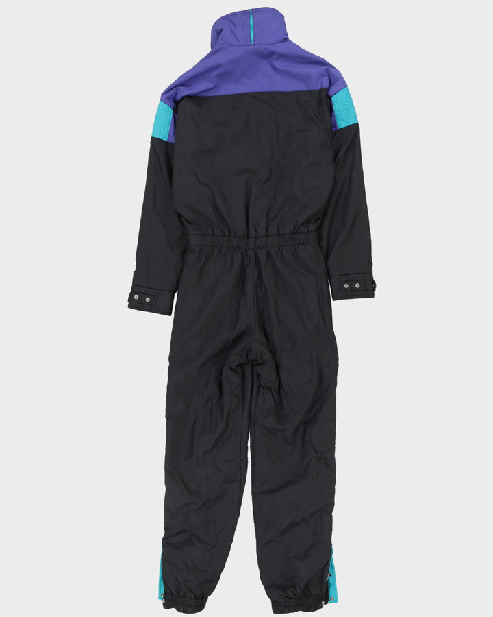Vintage 90s Jones Vancouver Thinsulate Black Ski Suit - M