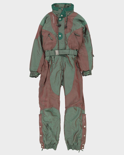 Vintage 90s Couloir Phosphorescence Green Ski Suit - M