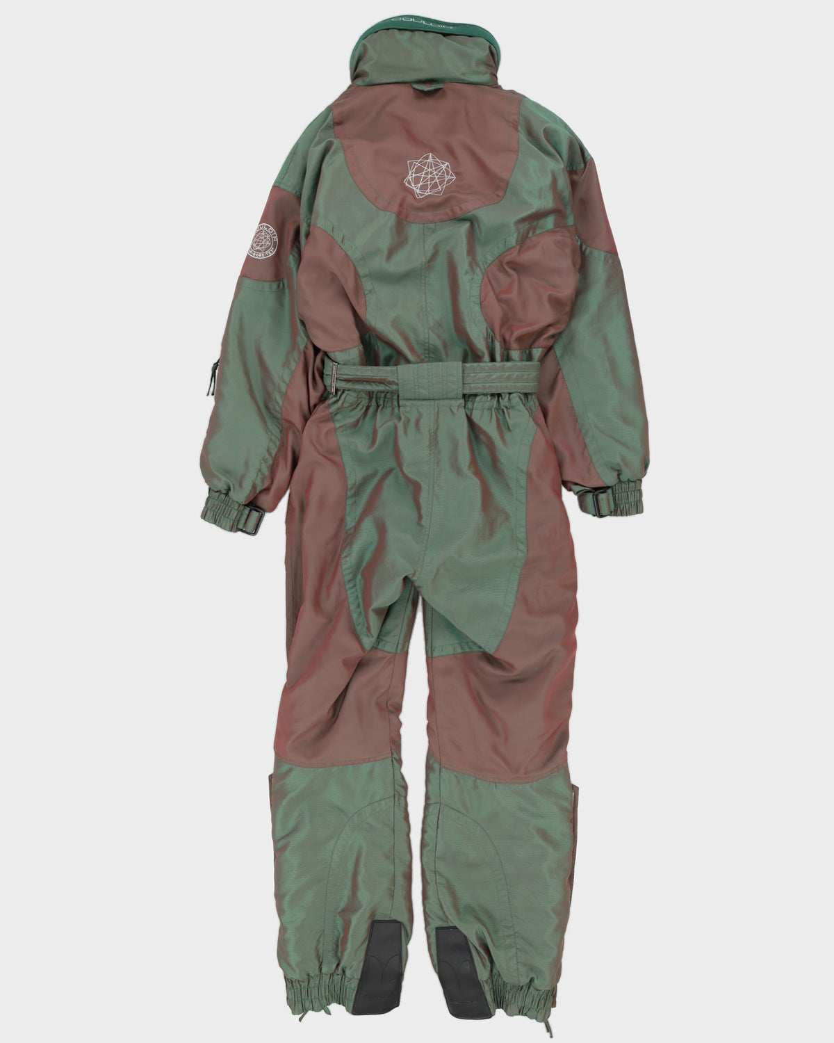 Vintage 90s Couloir Phosphorescence Green Ski Suit - M