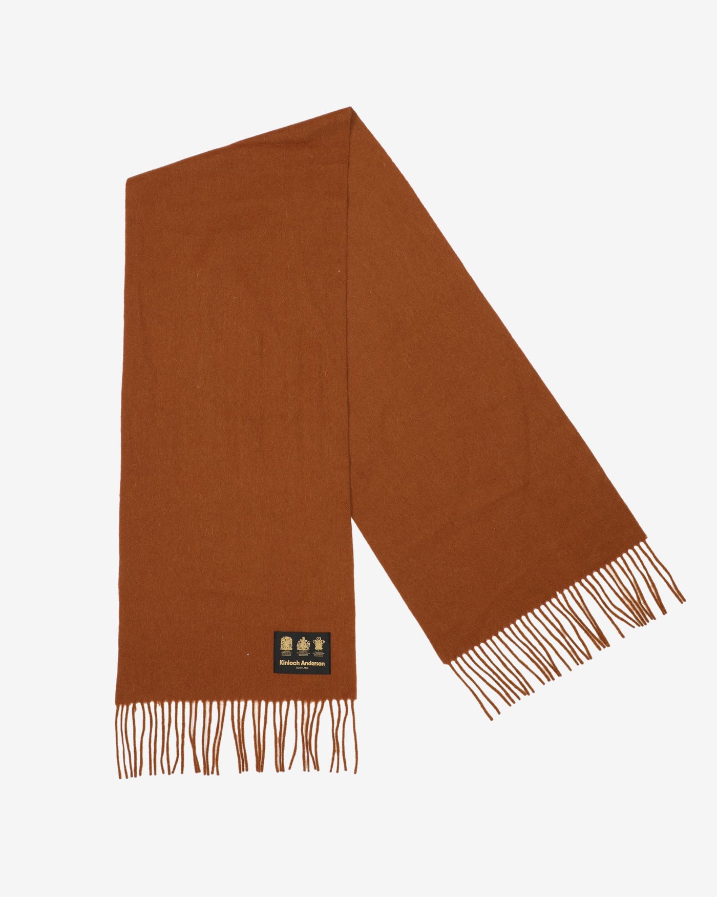 Kinloch Anderson Made In Scotland Fringed Scarf
