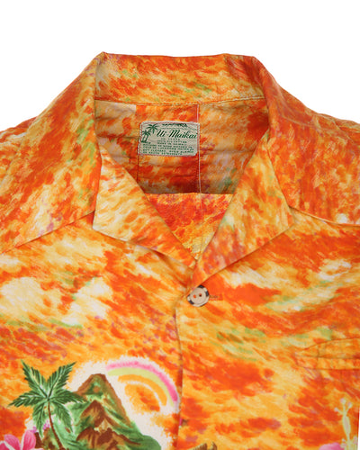Vintage 70s Ui Maikai Hawaiian Cotton Shirt - M/L