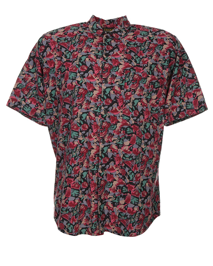 Vintage Triumph abstract print short sleeve shirt - M