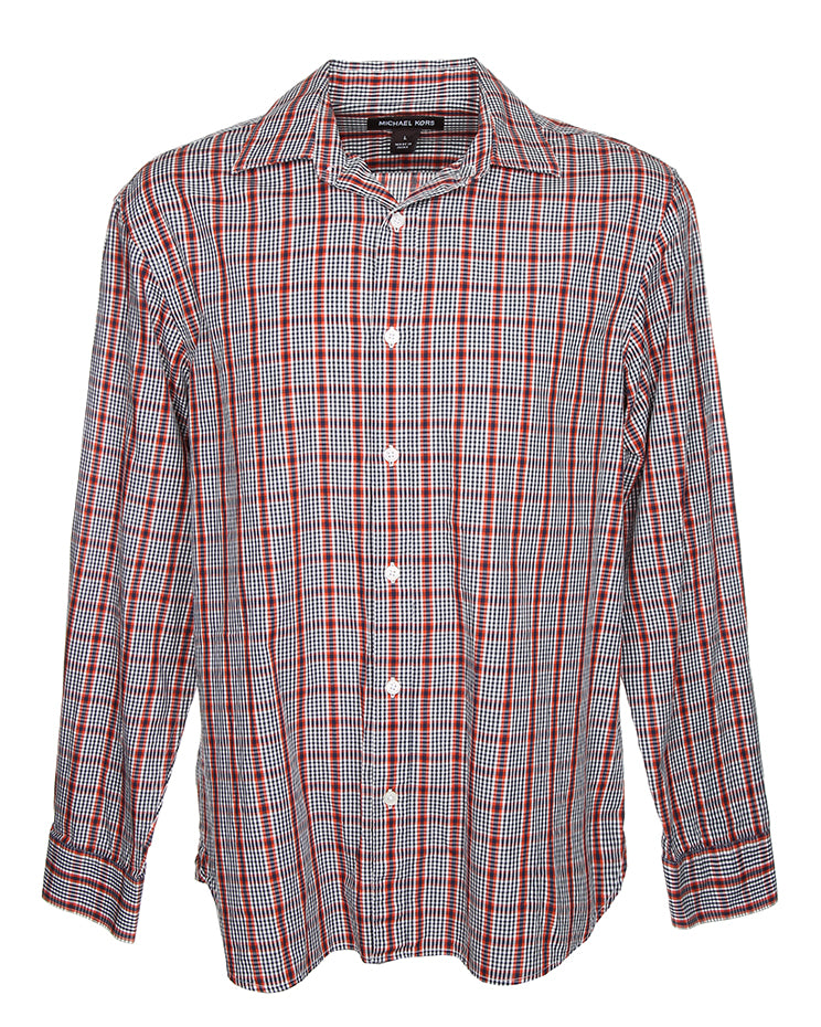 Michael Kors Checked Shirt - L