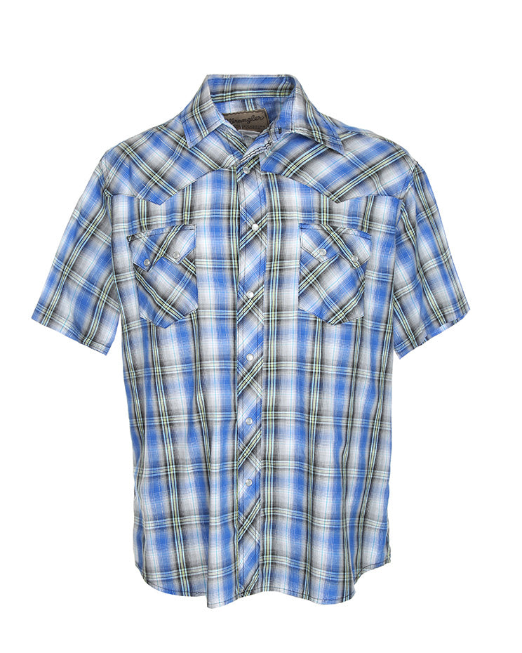 Wrangler Short Sleeve Western Shirt - L
