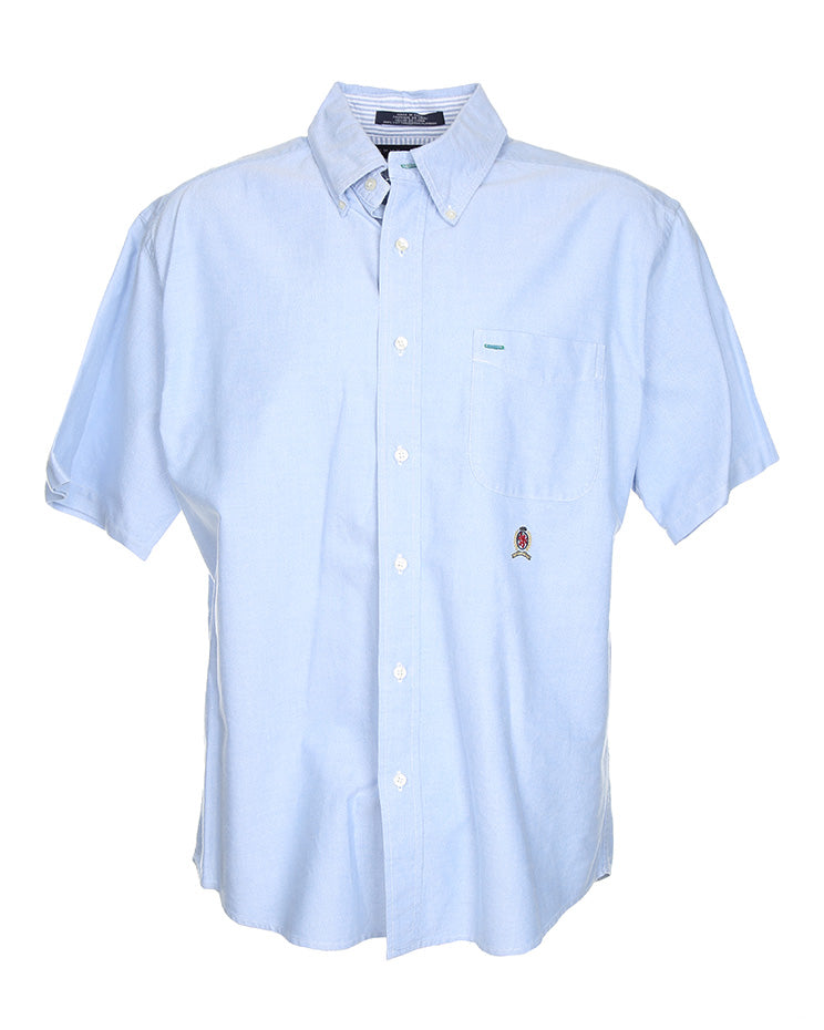 Tommy Hilfiger Plain Short Sleeve Shirt - L