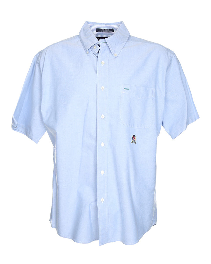 Tommy Hilfiger Plain Short Sleeve Shirt - L