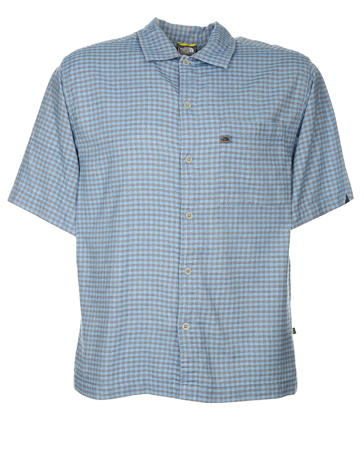 The North Face checked short sleeve shirt - S