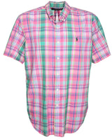 Polo Ralph Lauren checked short sleeve shirt - L