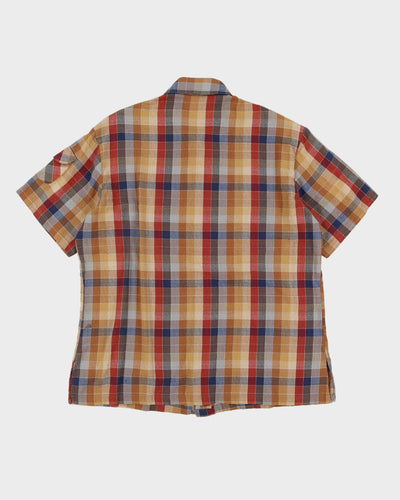 Vintage 80's Short Sleeve Shirt - XL